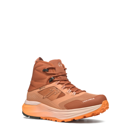 Dámská kotníková turistická obuv TECNICA-Agate S MID GTX, light brown/coral