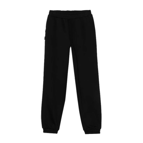 Dívčí tepláky 4F JUNIOR-TROUSERS-JWAW24TTROF754-20S-DEEP BLACK