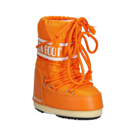 Dětské vysoké zimní boty MOON BOOT-ICON NYLON, 090 sunny orange