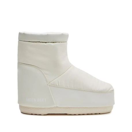 Kotníkové zimní boty MOON BOOT-ICON LOW NOLACE RUBBER, 003 cream