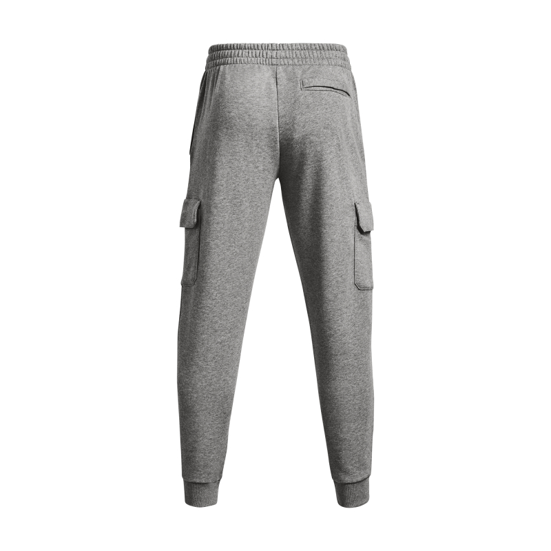 Pánske zateplené tepláky UNDER ARMOUR-UA Rival Fleece Cargo Jogger-GRY - 