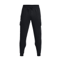 Pánske zateplené tepláky UNDER ARMOUR-UA Rival Fleece Cargo Jogger-BLK - 