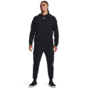 Pánske zateplené tepláky UNDER ARMOUR-UA Rival Fleece Cargo Jogger-BLK - 