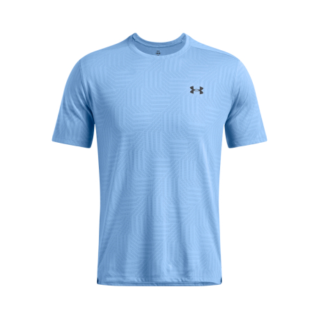 Pánské tréninkové tričko s krátkým rukávem UNDER ARMOUR-UA Tech Vent Geotessa SS-BLU