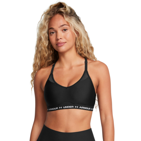 Dámská tréninková sportovní podprsenka UNDER ARMOUR-UA Crossback Low Bra-BLK