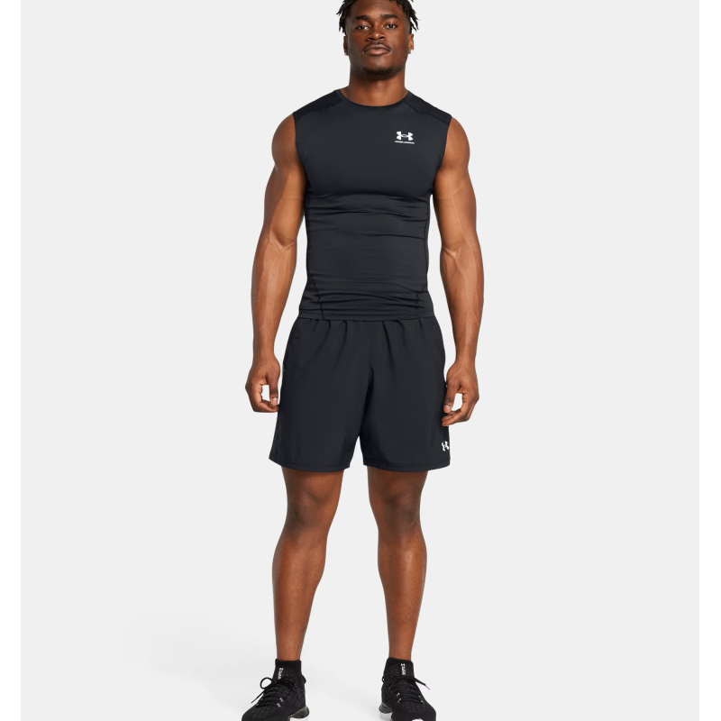 Pánské běžecké kraťasy UNDER ARMOUR-UA Tech Utility Shorts-BLK - 