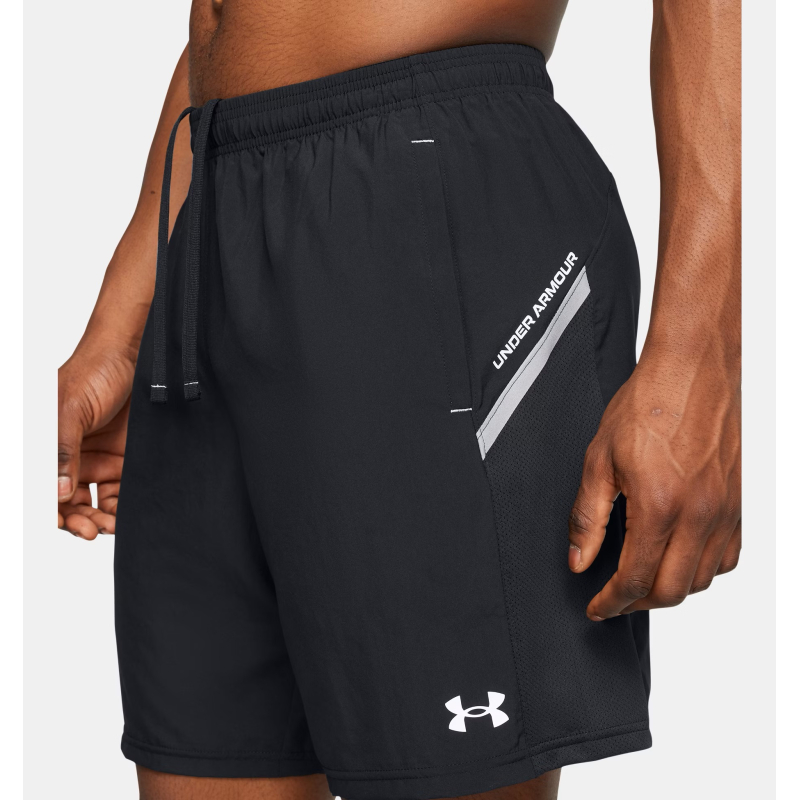 Pánské běžecké kraťasy UNDER ARMOUR-UA Tech Utility Shorts-BLK - 