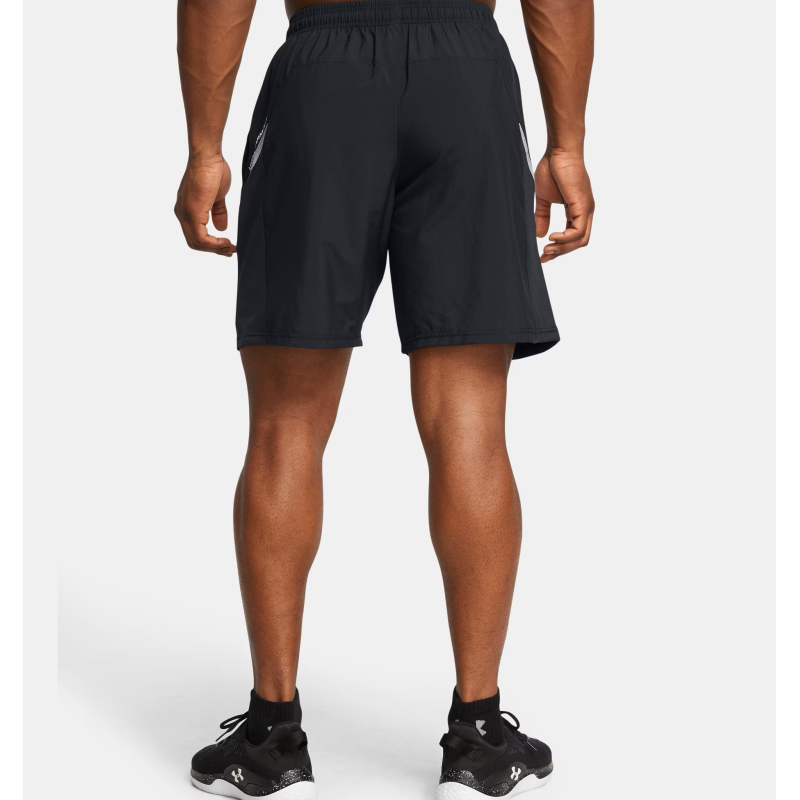 Pánské běžecké kraťasy UNDER ARMOUR-UA Tech Utility Shorts-BLK - 