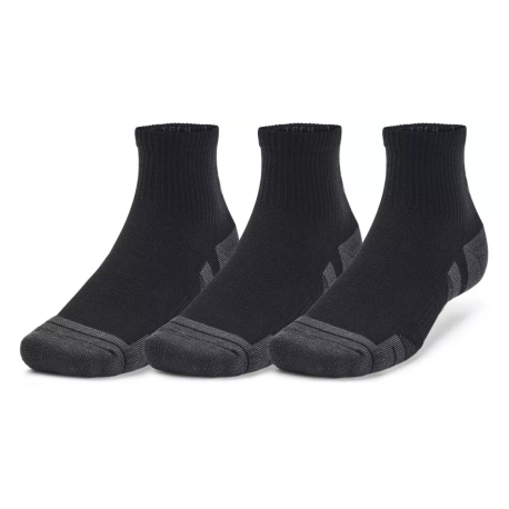 Ponožky UNDER ARMOUR-UA Performance Tech 3 pack Qtr-BLK