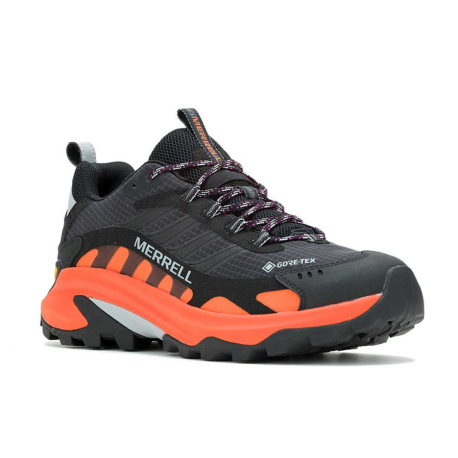 Pánská nízká turistická obuv MERRELL-Moab Speed 2 GTX black/orange