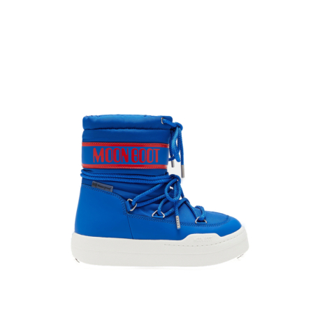 Juniorské vysoké zimné topánky MOON BOOT-MB JR PARK BOOT-F002 ELECTRIC BLUE