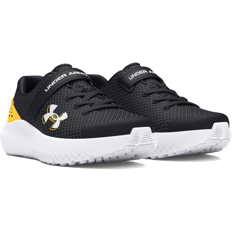 Chlapecká sportovní obuv (tréninková) UNDER ARMOUR-UA BPS Surge 4 black/taxi/white - 