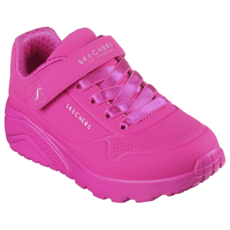 Dívčí rekreační obuv SKECHERS-Uno Lite K hot pink