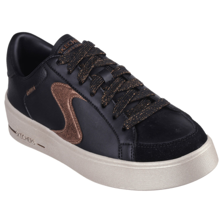 Dámská rekreační obuv SKECHERS-Hiland Quite Chic black/brown