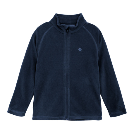 Dětská mikina se zipem COLOR KIDS-Fleece Jacket, Full Zip-870-Total Eclipse