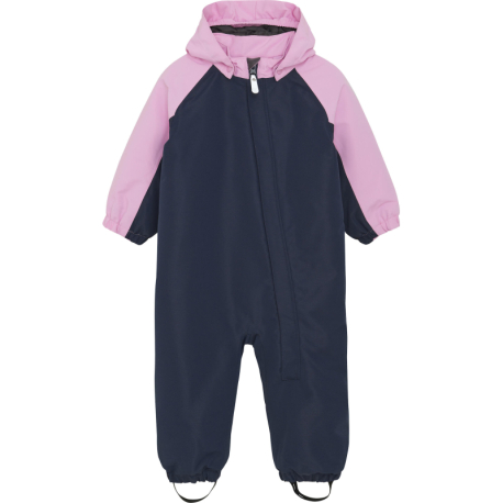 Dívčí zimní overal COLOR KIDS-Coverall - Colorblock & Solid-741597.5214-Lilac chiffon