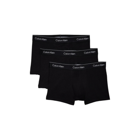 Pánské boxerky CALVIN KLEIN-3 PACK-TRUNK-BLACK W/ BLACK WB