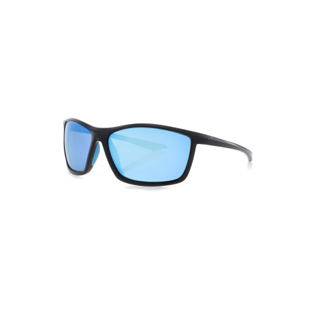 Polarizační sluneční brýle H.I.S. POLARIZED-HPS17100-1, black, smoke with blue mirror POL, 63-14-130