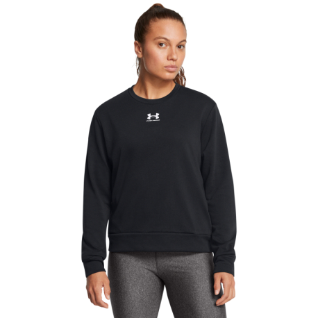 Dámská mikina UNDER ARMOUR-Rival Terry Crew-BLK