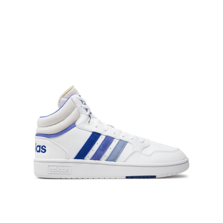 Pánská rekreační obuv ADIDAS-Hoops 3.0 Mid cloud white/blue spark/semi cobalt blue