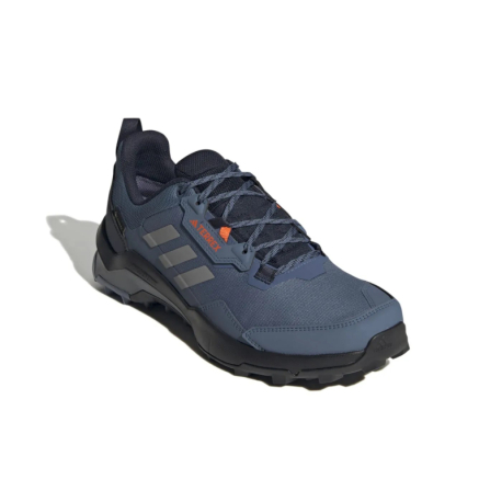 Pánská nízká turistická obuv ADIDAS-Terrex AX4 GTX wonder steel/grey three/impact orange