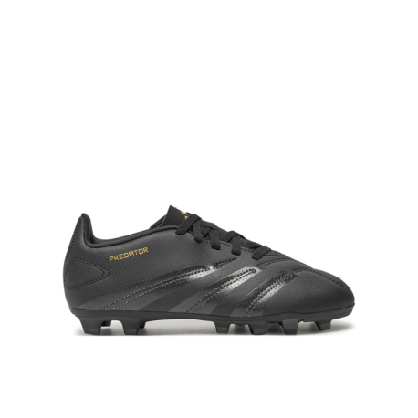 Chlapecké fotbalové kopačky outdoorové ADIDAS-Predator K FG core black/carbon/gold met