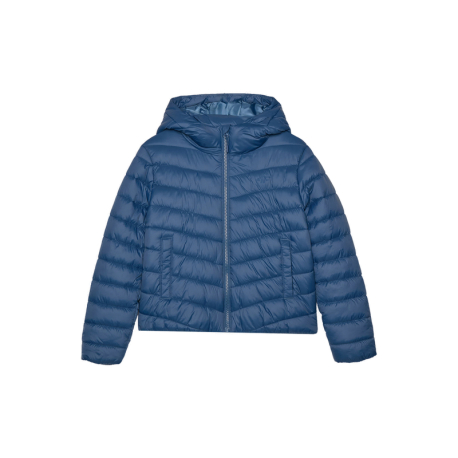 Chlapecká bunda 4F JUNIOR-DOWN JACKET-JWAW24TDJAM460-32S-DENIM