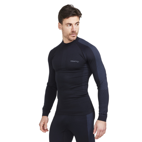 Pánské termo triko s dlouhým rukávem CRAFT-ADV WARM INTENSITY LS M-999000-Black