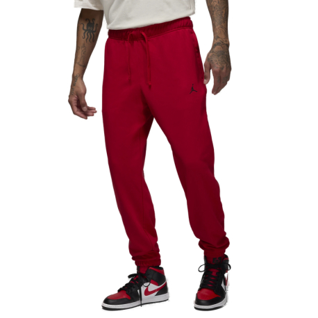 Pánske zateplené tepláky NIKE-JORDAN DF SPRT CSVR FLC PANT-687 GYM RED/BLACK