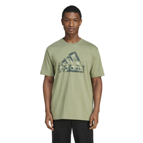 Pánské triko s krátkým rukávem ADIDAS-M FI LOGO T-IW2654-Green