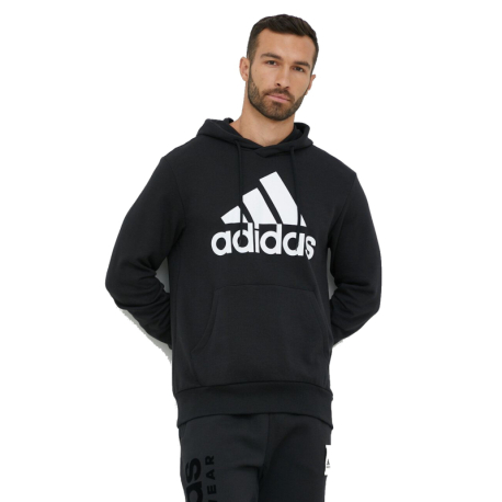 Pánská mikina s kapucí ADIDAS-M BL FT HD-IC9363-Black