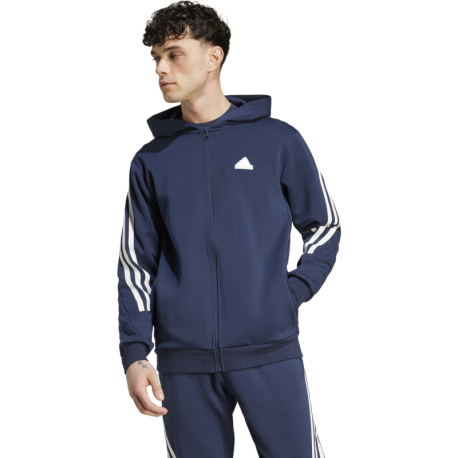 Pánská mikina se zipem ADIDAS-M FI 3S FZ-IW8568-Black