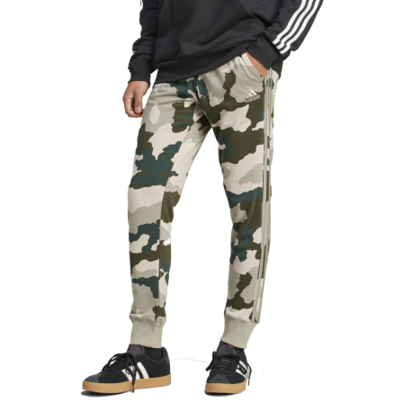 Pánské zateplené tepláky ADIDAS-M CAMO PT-IV7384-Green