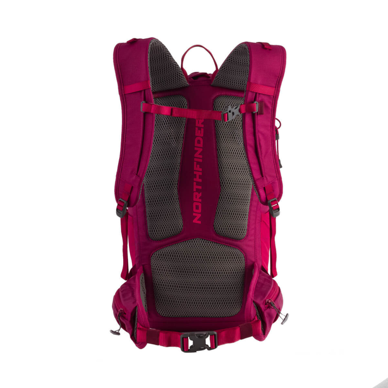 Turistický batoh NORTHFINDER-ANNAPURNA2 20L - red - 510 - 