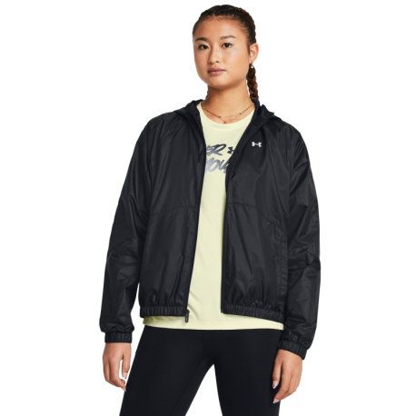 Dámská tréninková bunda UNDER ARMOUR-UA SPORT WINDBREAKER JKT-BLK