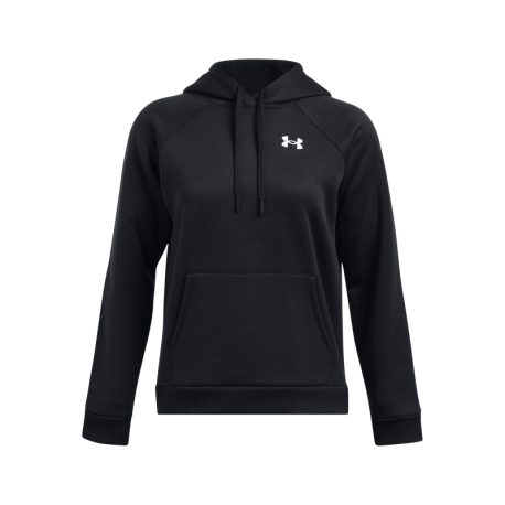 Dámska zateplená mikina s kapucňou UNDER ARMOUR-UA Armour Fleece Hoodie-BLK