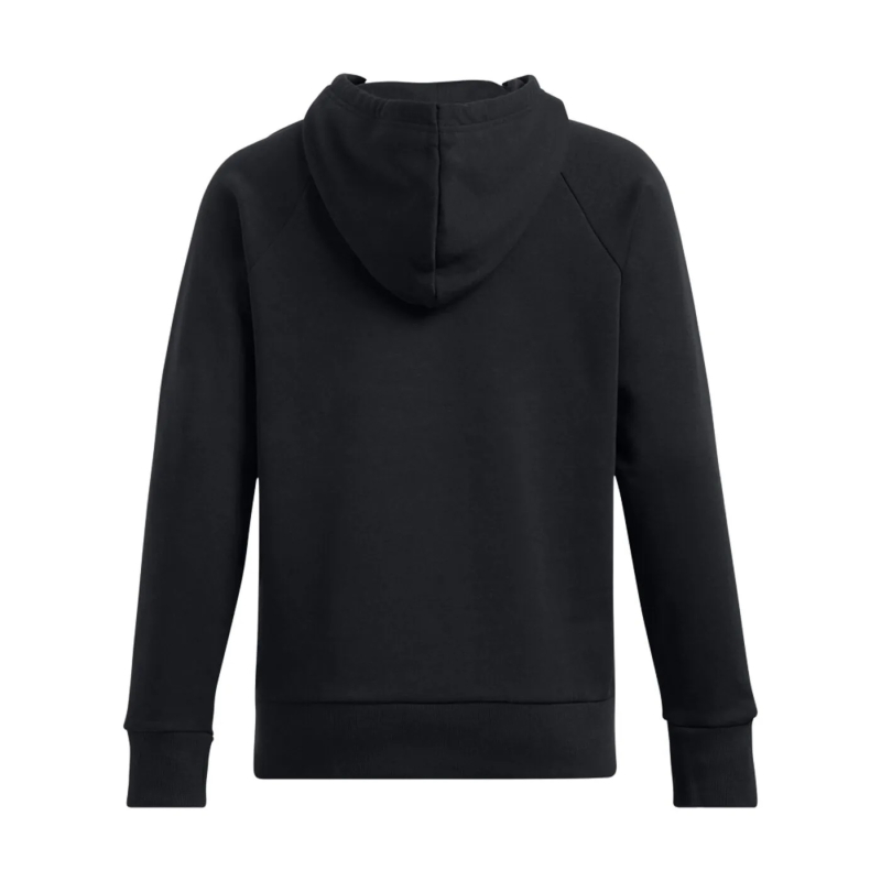 Dámska zateplená mikina s kapucňou UNDER ARMOUR-Rival Fleece Wordmark Hoodie-BLK - 