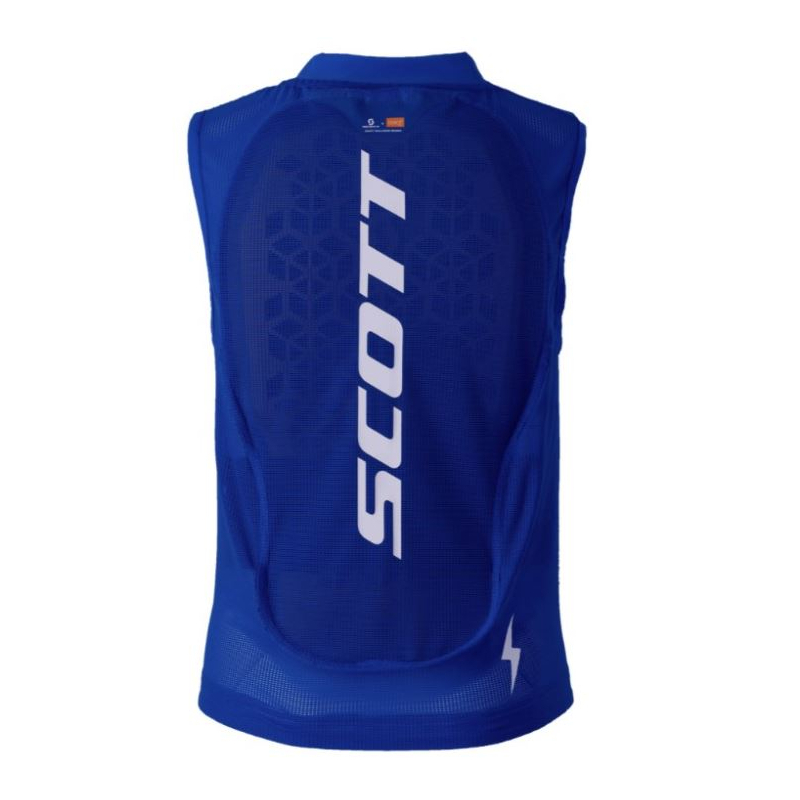 Juniorský chránič SCOTT-SCO Vest Protector Jr AirFlex Blue - 