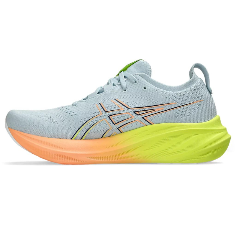 Pánská běžecká obuv ASICS-Gel Nimbus 26  Paris cool grey/safety yellow - 