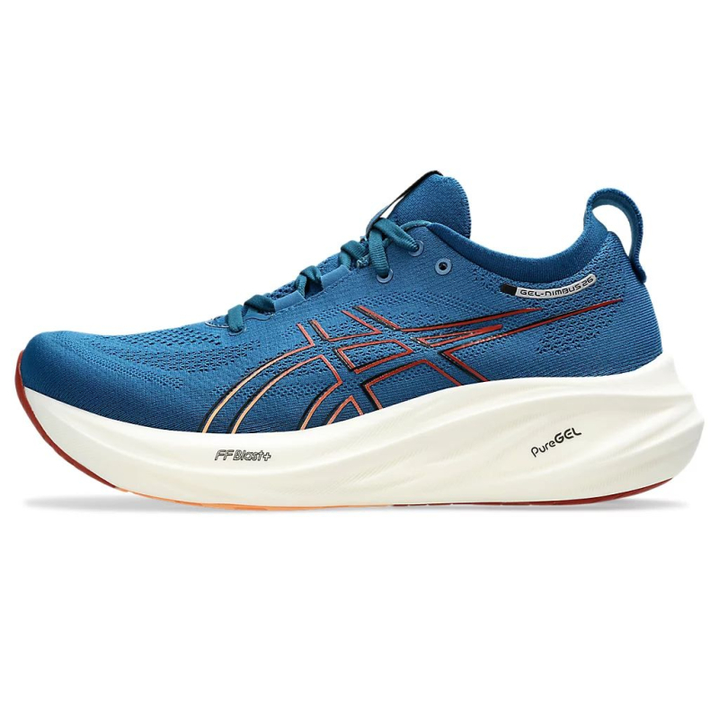 Pánská běžecká obuv ASICS-Gel Nimbus 26 rich navy/faded orange - 