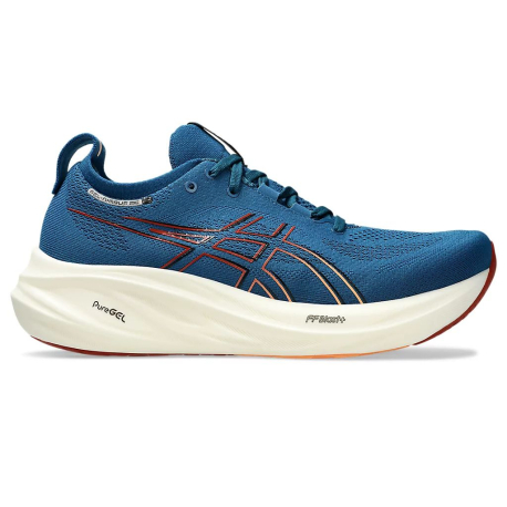 Pánska bežecká obuv ASICS-Gel Nimbus 26 rich navy/faded orange