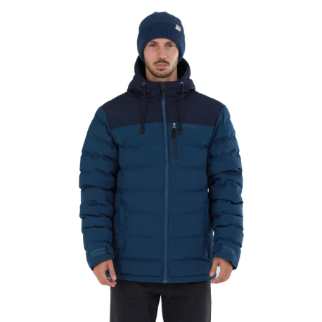 Pánská bunda FUNDANGO-Passat Padded Jacket-460-turkis