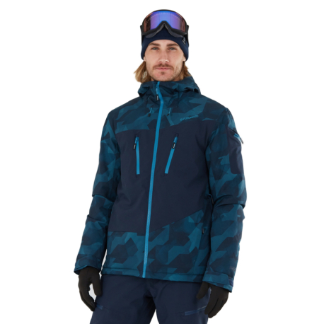 Pánská lyžařská bunda FUNDANGO-Privet Allmountain Jacket-481-dark navy