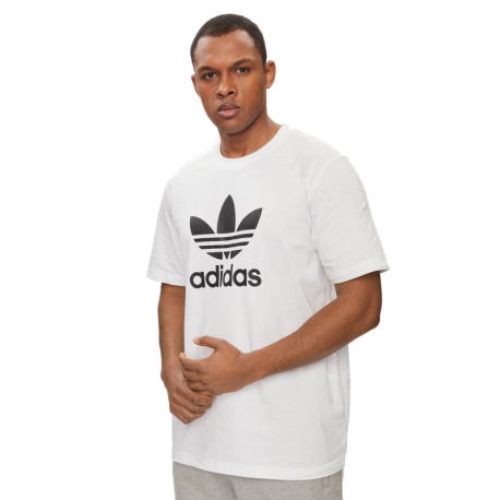 Pánské triko s krátkým rukávem ADIDAS-Trefoil t-shirt-White