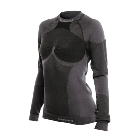 Dámské termo triko s dlouhým rukávem BLIZZARD-W2W Essential long sleeve, grey