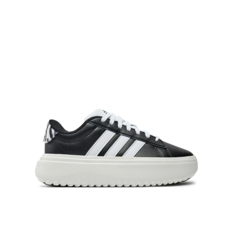 Dámská rekreační obuv ADIDAS-Grand Court Platform core black/cloud white/core white