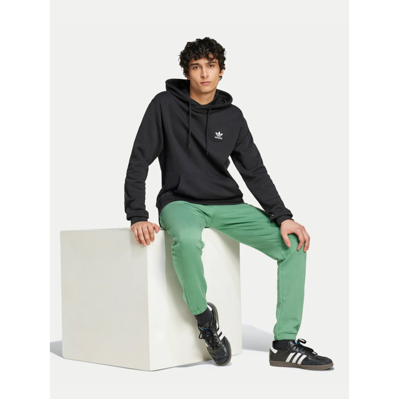 Pánská mikina s kapucí ADIDAS ORIGINALS-ESS HD-Black - 