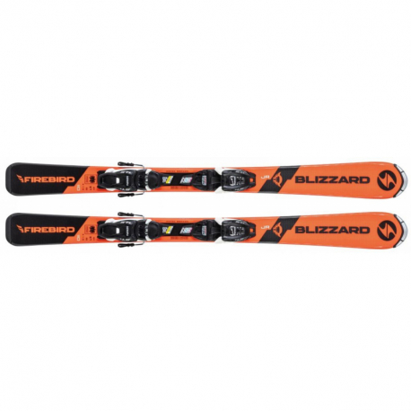 Juniorské lyže na zjazdovku - on piste s viazaním BLIZZARD-Firebird JR + FDT JR 4.5