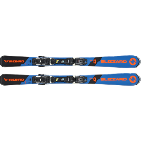 Juniorské lyže na sjezdovku - on piste s vázáním BLIZZARD-Firebird JR + FDT JR 4.5