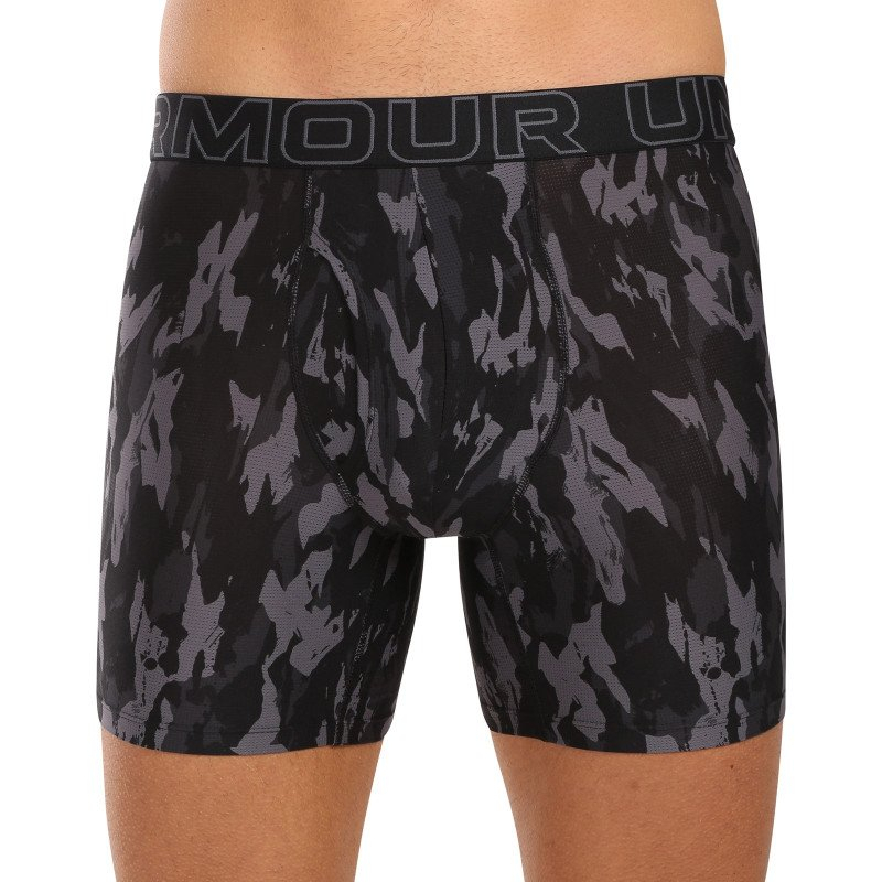 Pánské boxerky UNDER ARMOUR-6 PACK-Perf Tech Mesh Nov 6 inch-CASTLEROCK - 